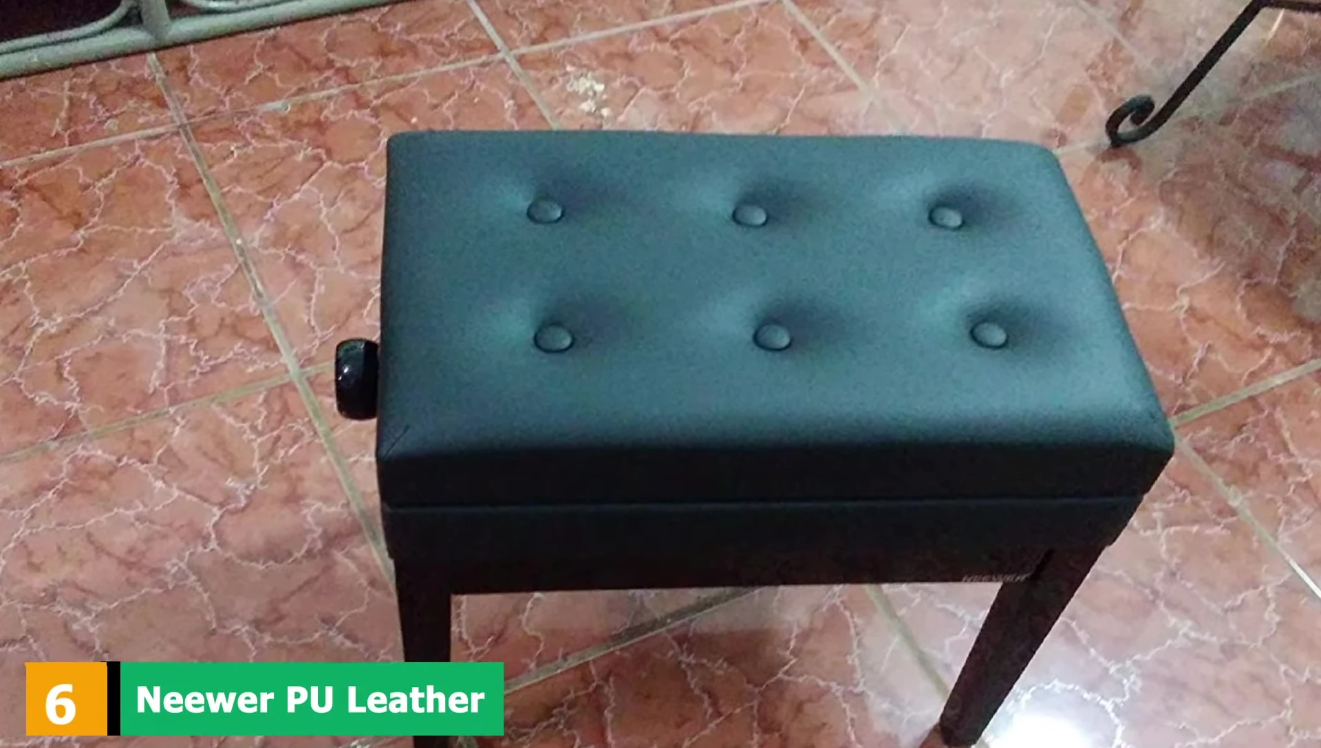 Neewer PU Leather Adjustable Piano Bench