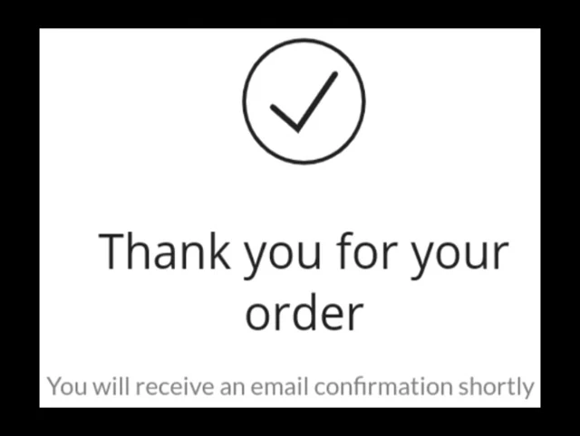 Screenshot illustrating the frustration of receiving the tracking number verbally.