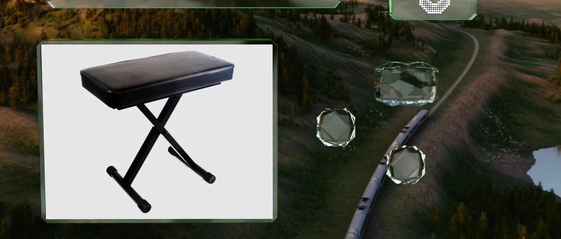 View showing the height adjustment mechanism.