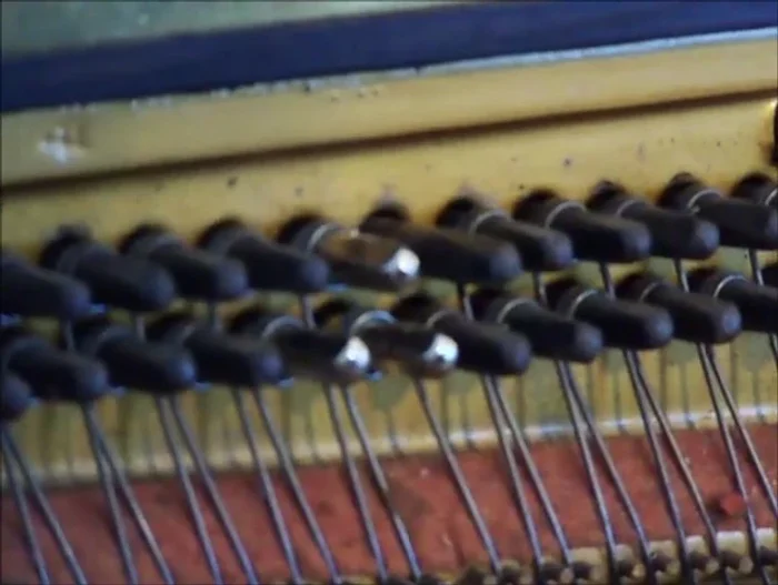 Use the tuning hammer to loosen and remove the remaining portion of the old pin.