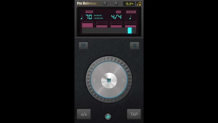 Experiment with different volume settings for beat one to find your preferred sound. The second loudest setting is suggested.