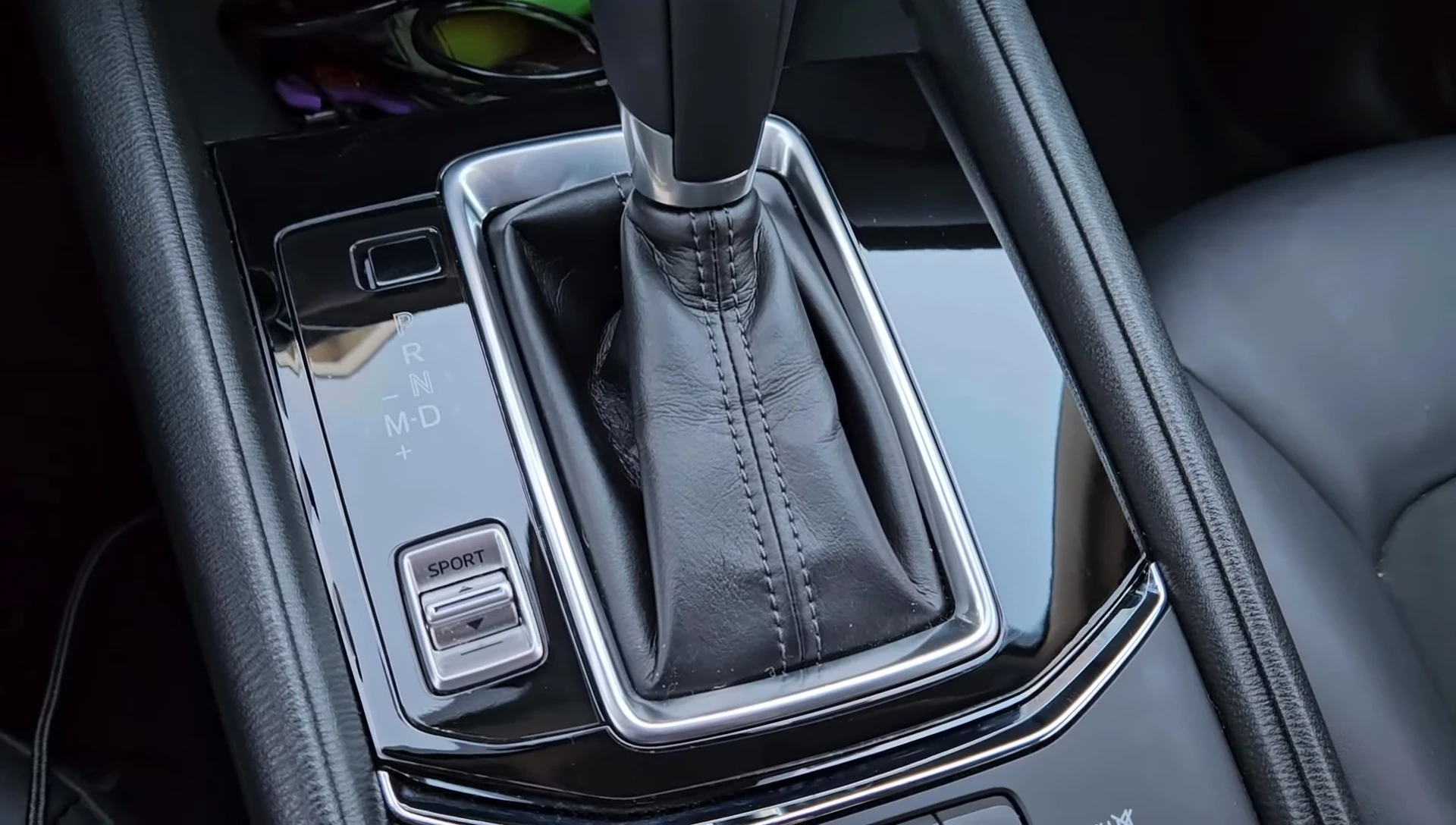The center console after one month with Screen Protect applied.