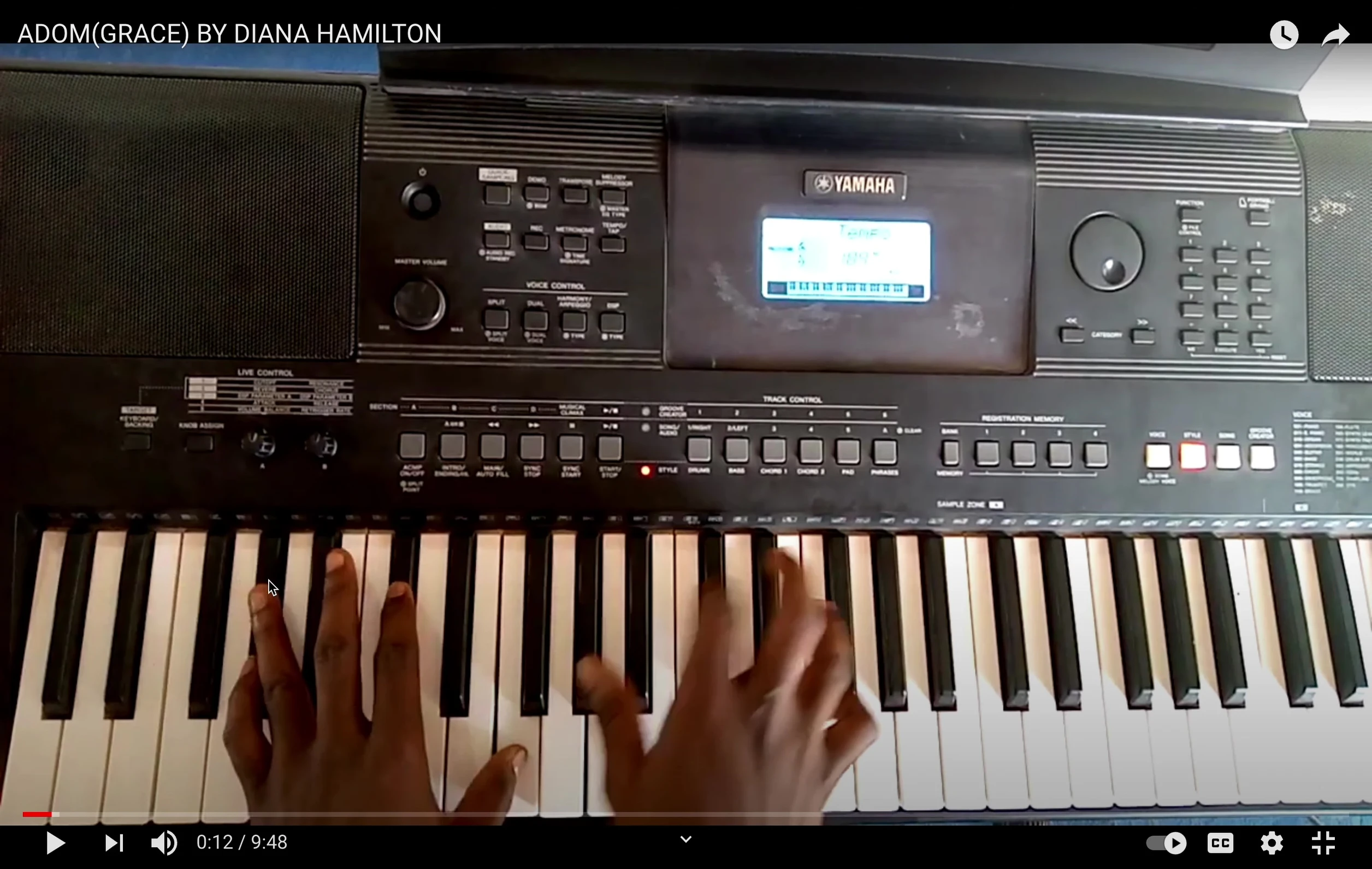 Screenshot of the final tutorial, demonstrating the realistic approach and unique harmonization techniques.