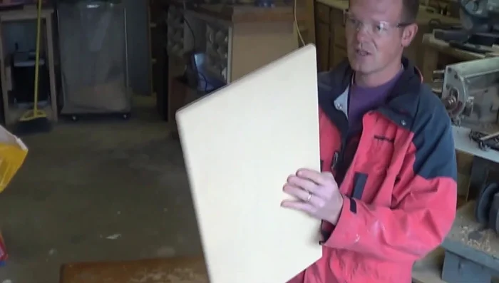 Use a router to round the edges of the wood for comfort.