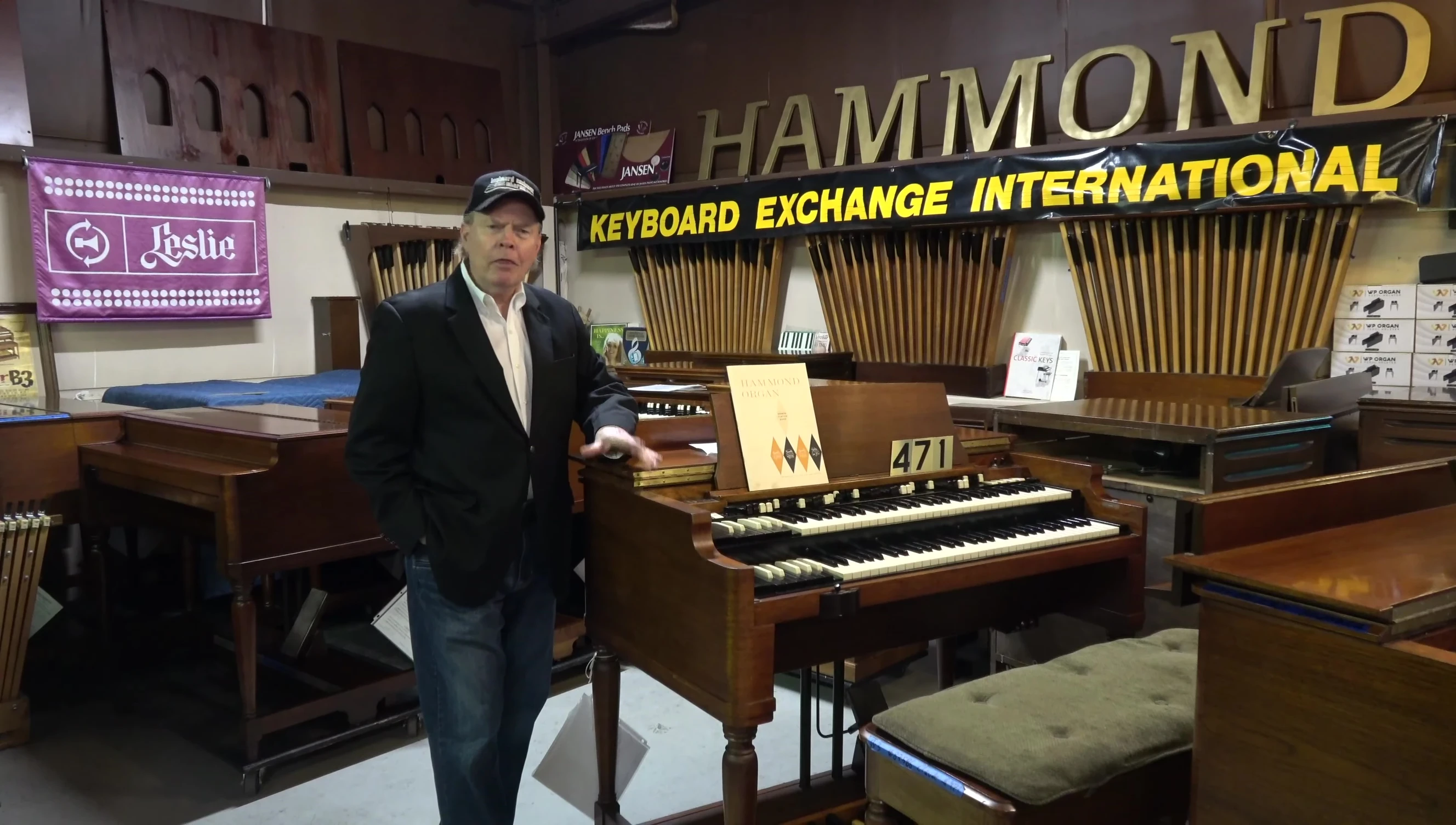 Final shot of the Hammond SKX