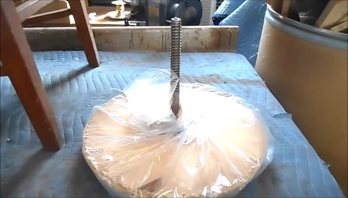 Dry assemble the stool: Reassemble the stool without glue to check the fit and identify any issues.