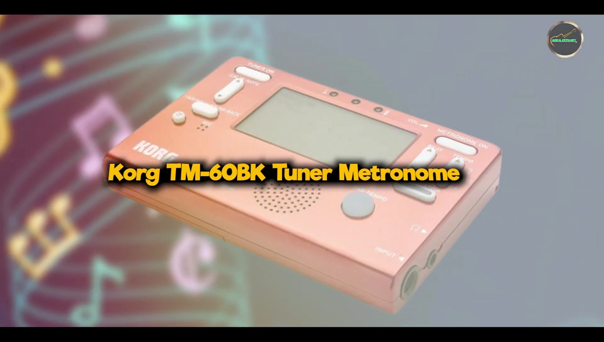 Korg TM-60BK Tuner Metronome