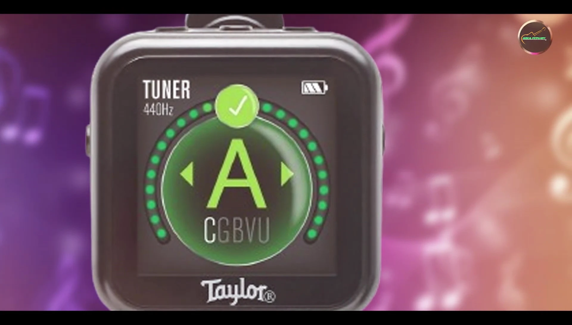 Guitar Tuna app showcasing its user-friendly interface