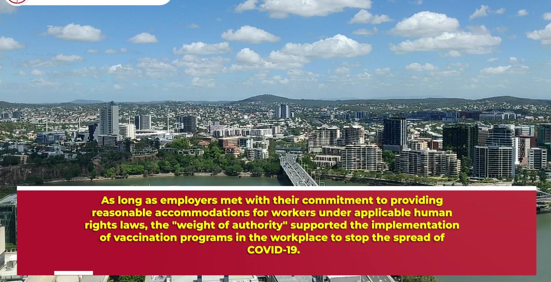 Employers' commitment to reasonable accommodations for workers