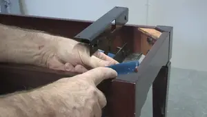 Restorative Upholstery: Reviving a Piano Bench with Minimal Waste