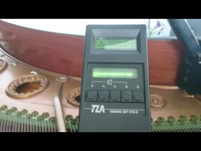 Another view emphasizing the analog display's subtleties.