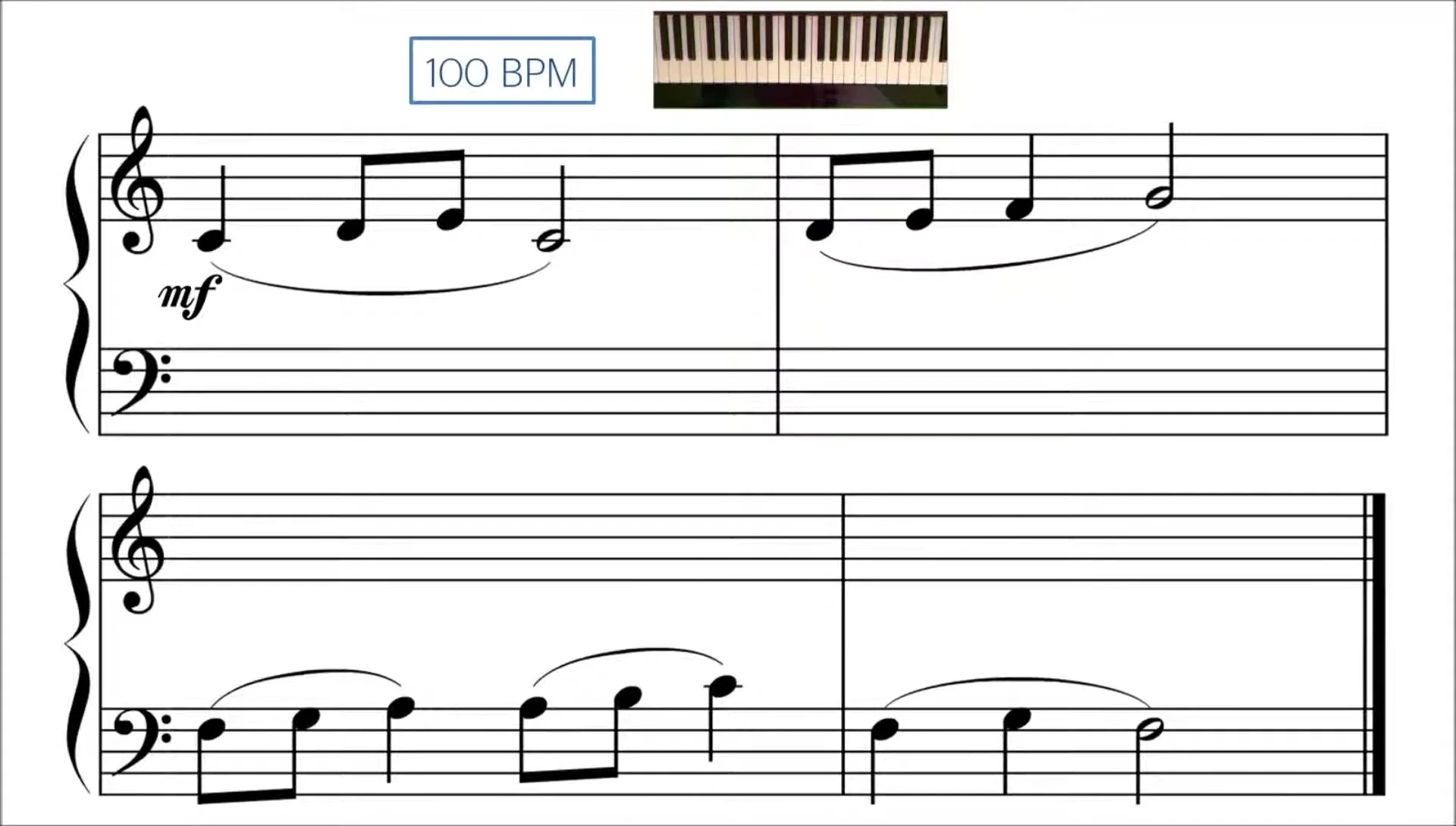 Practicing with a metronome