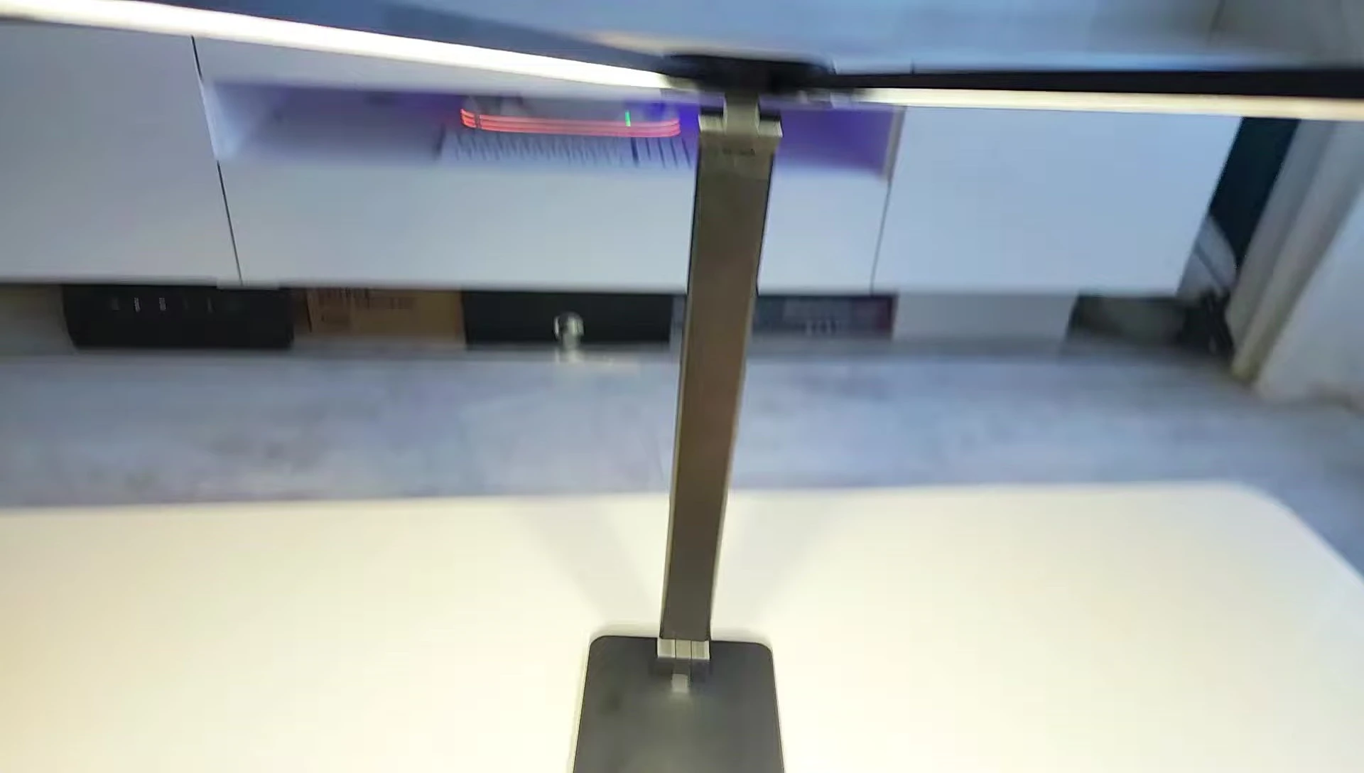 Showcase of the adjustable brightness and color temperature