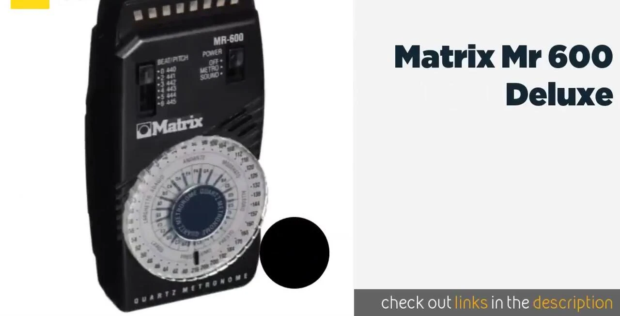 Matrix MR600 Deluxe shown