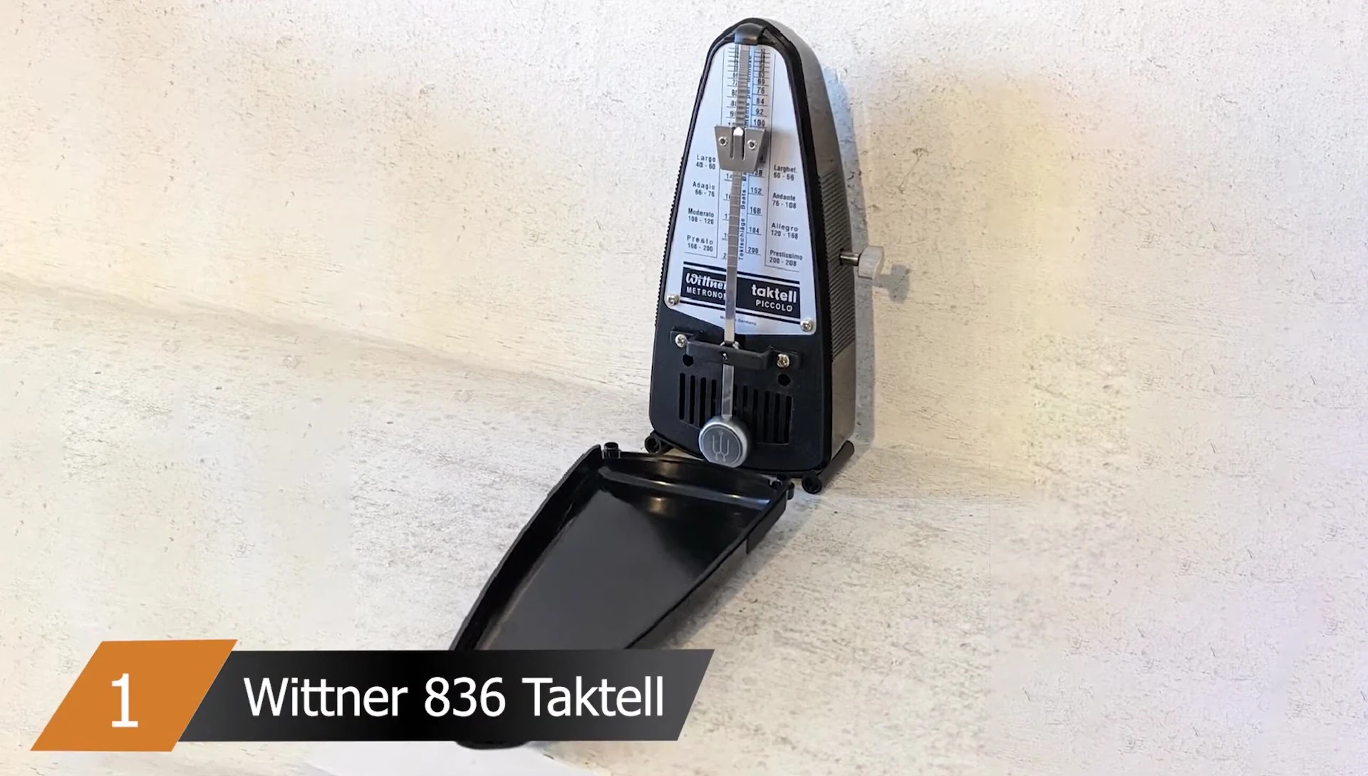 Winter 836 Tactile Piccolo metronome