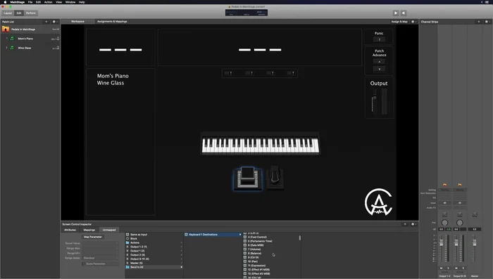 In Edit mode, adjust the pedal's range (minimum and maximum values) in the 'Send to All' settings to fine-tune its response.