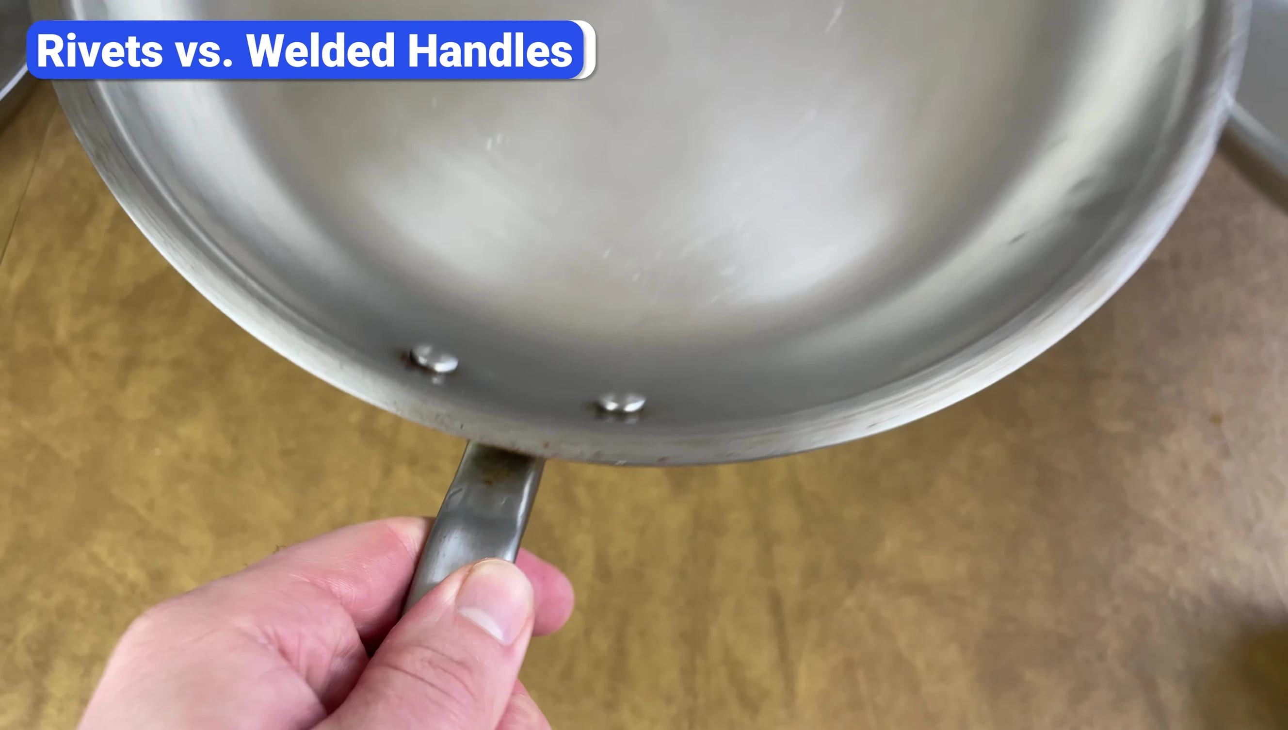 Example of welded handles.