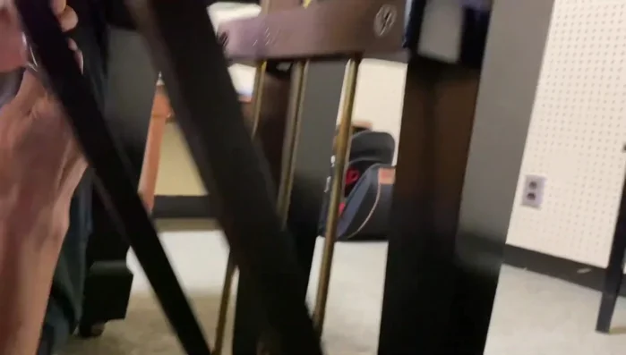 Remove the plate screws at the front of the piano, keeping them in order.