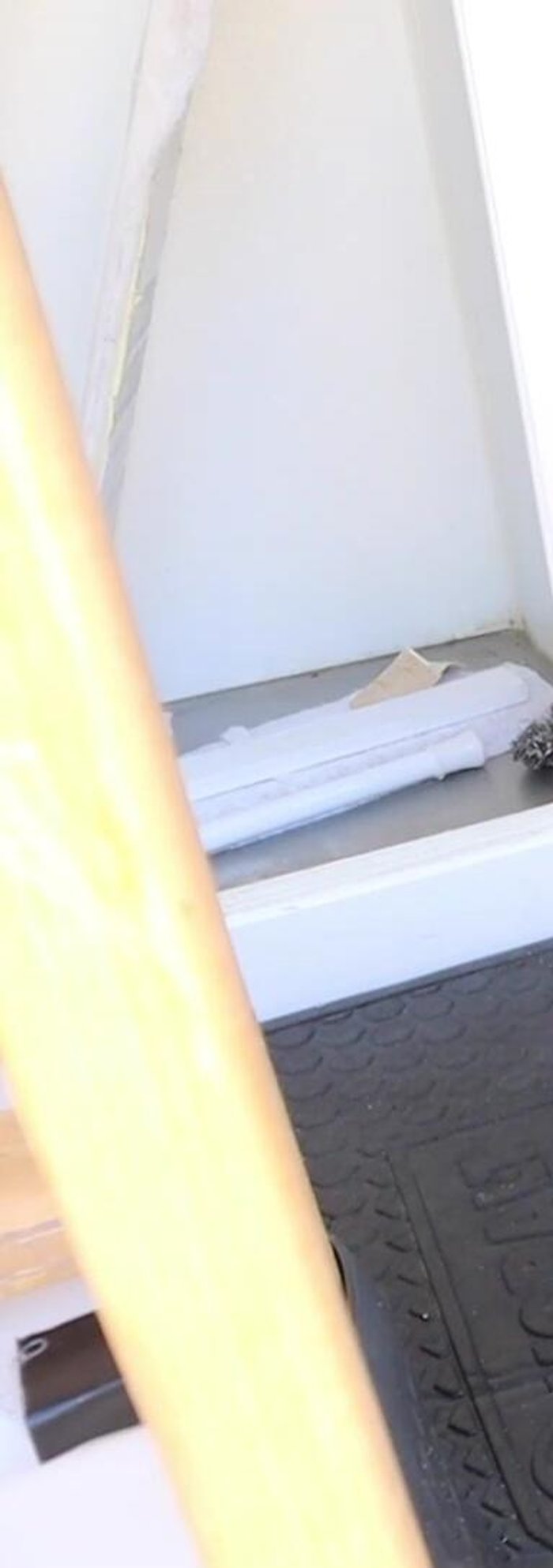 Cut a groove in the channel to accommodate the piano hinge's spine, preventing weight stress on the hinge itself.