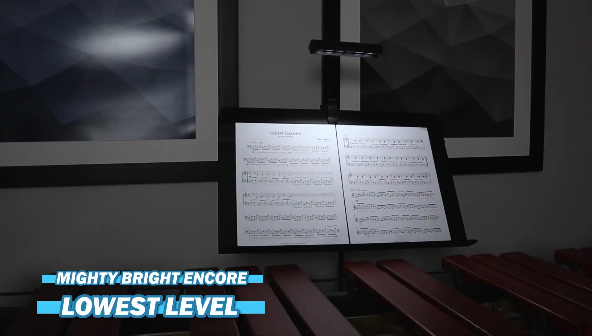 Mighty Bright Encore Light Brightness Test