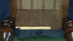 Antique Stool Restoration: Upcycling with Aniline Dye and Expert Upholstery