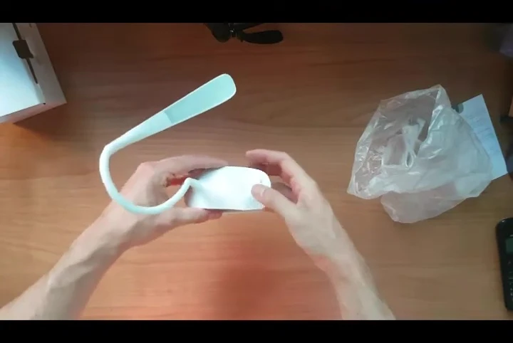 Demonstration of the three different light modes.