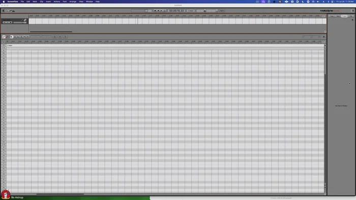 Melodine will automatically detect notes and noises. Focus on the low-frequency area of the spectrogram to identify bass spill and pedal noise.