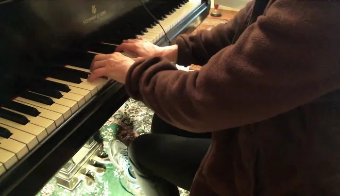 During rapid sequences, ensure clean pedaling by focusing on timing and avoiding unnecessary pedal changes.