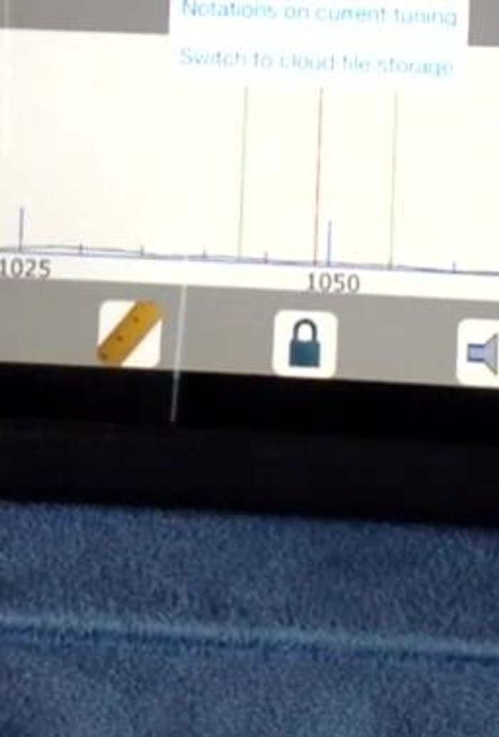 Save the custom stretch tuning profile using a descriptive filename.