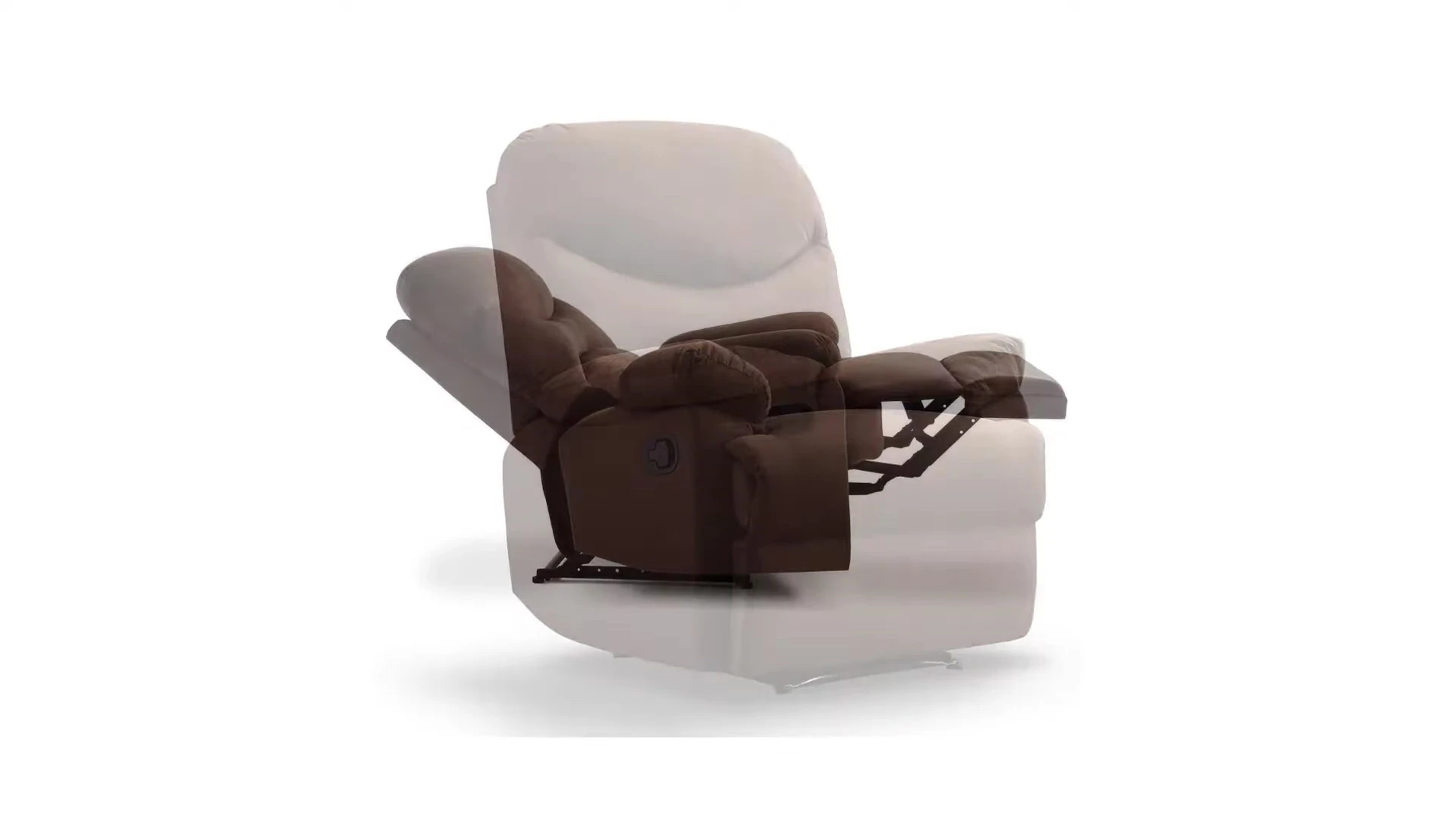 Recline mechanism of Belize recliner