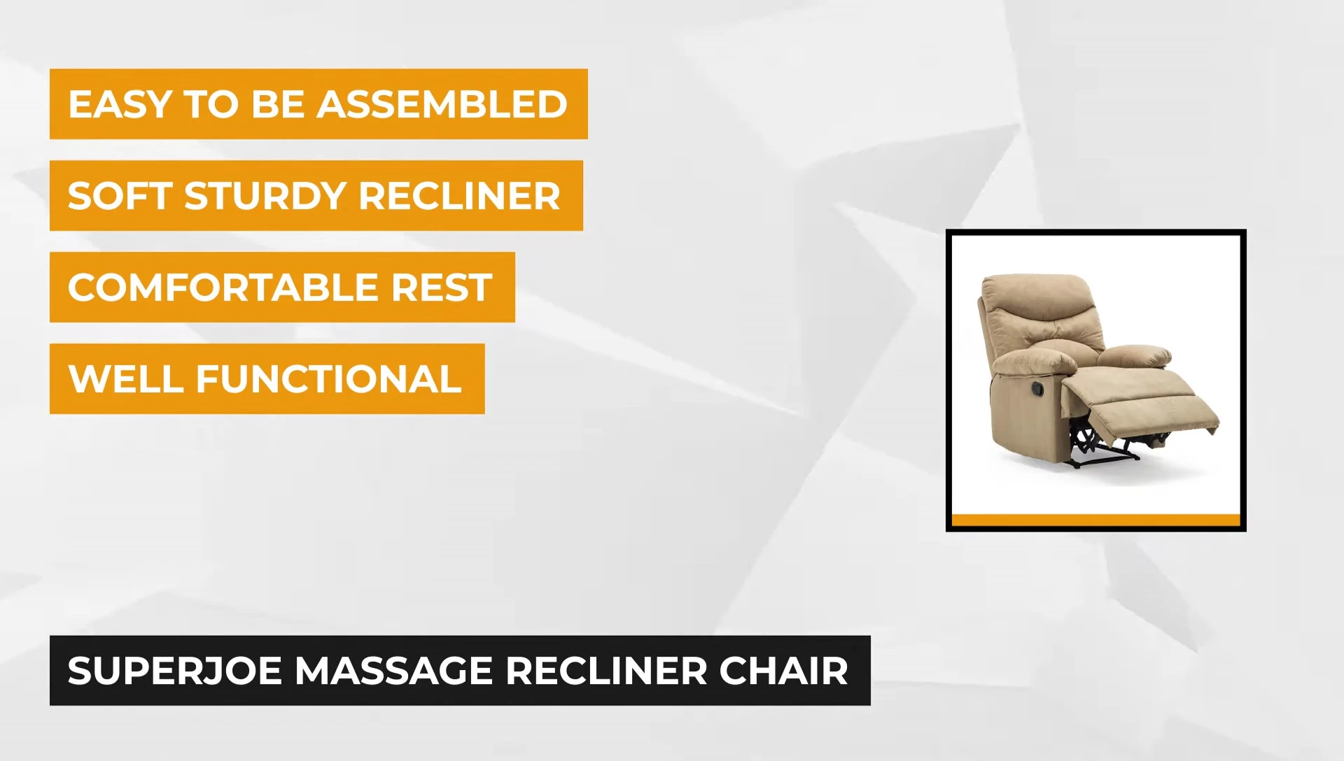 Recliner adjustment levers