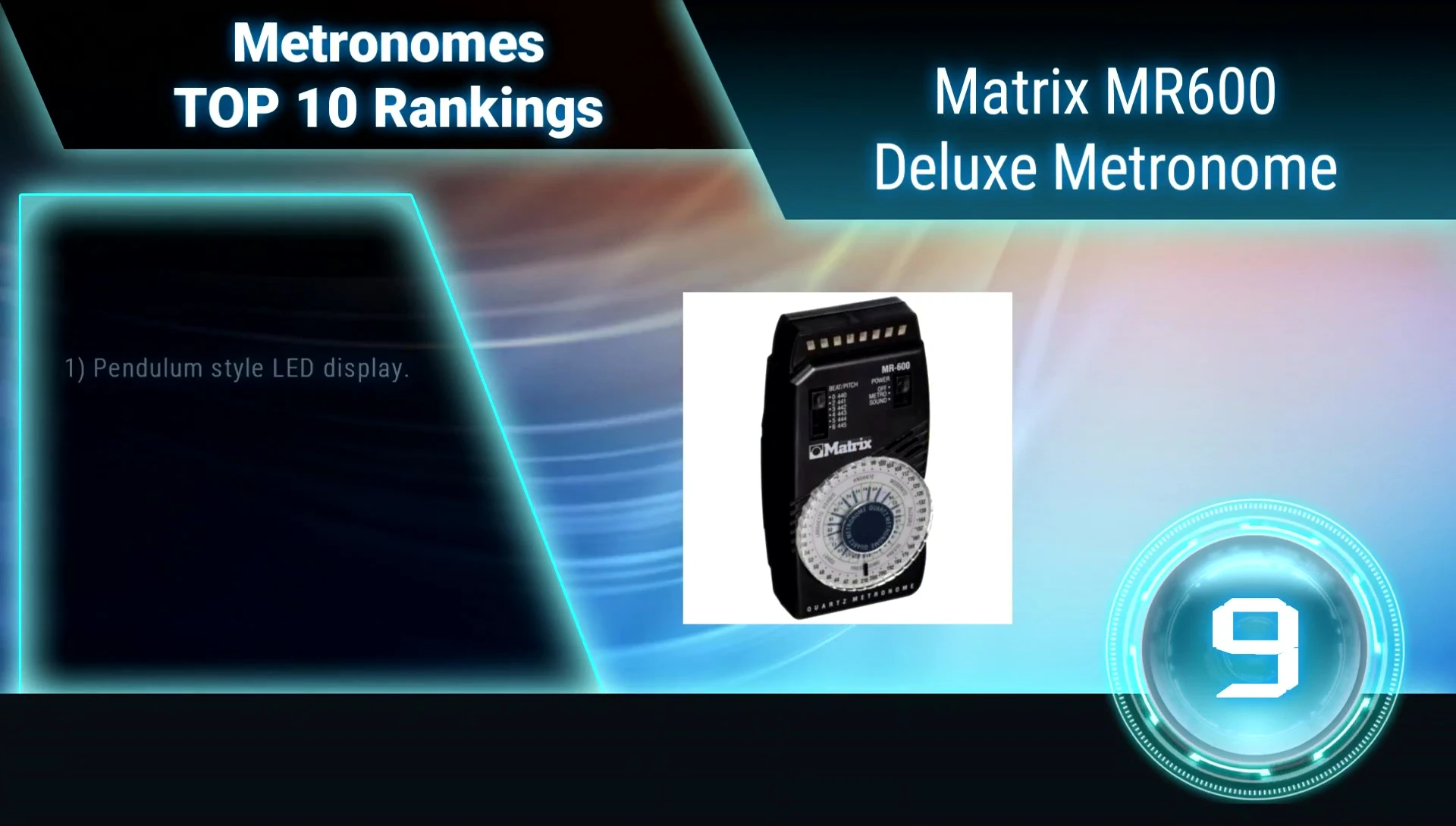 Matrix MR600 Deluxe Metronome