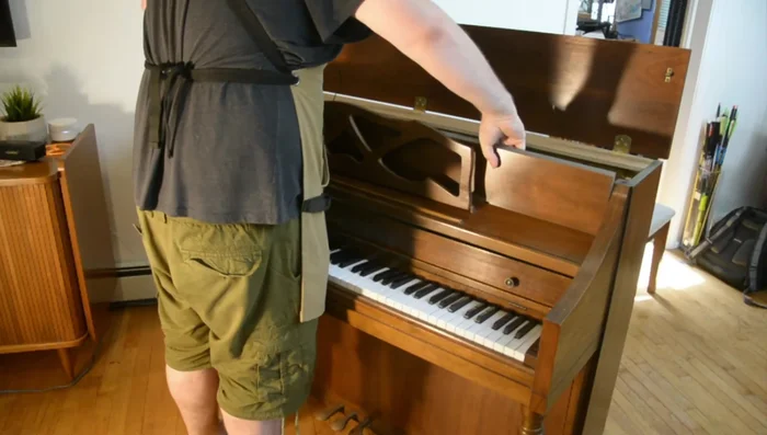 Clean the dust from each layer as you go.