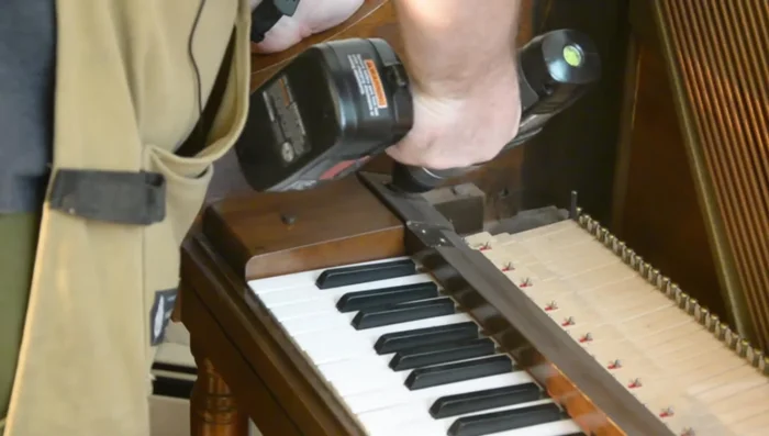 Clean the dust from each layer as you go.