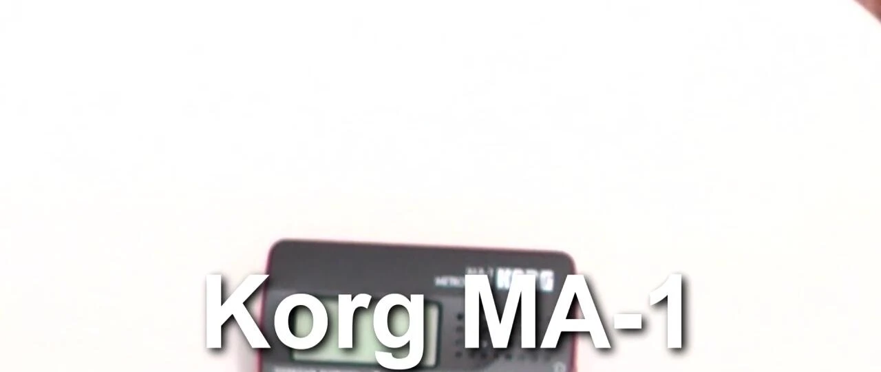 Corg MA1 Metronome in red