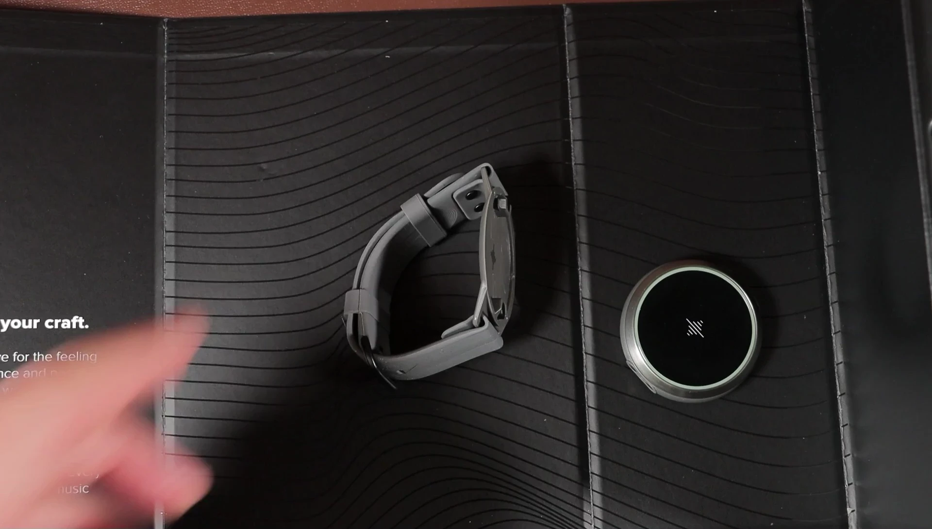 Silicone strap of Soundbrenner Core