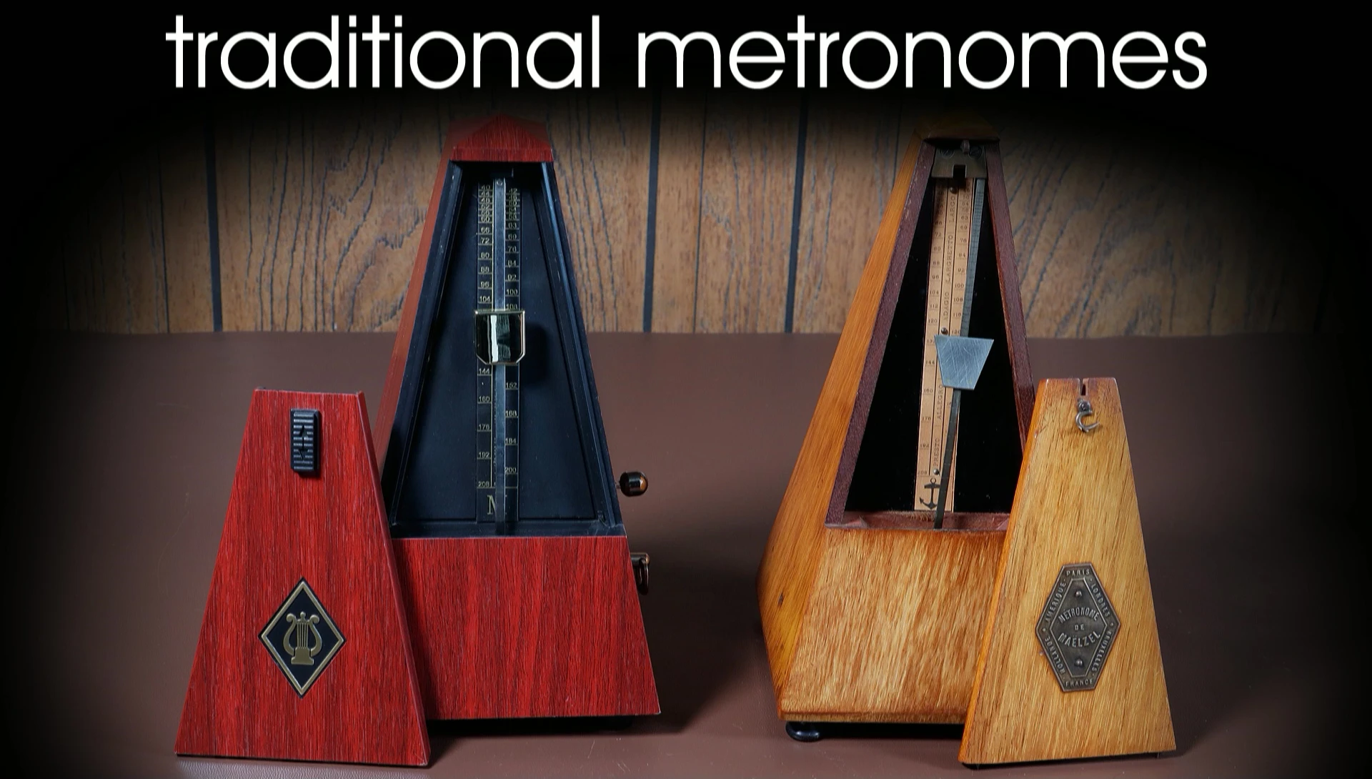 Traditional mechanical metronome