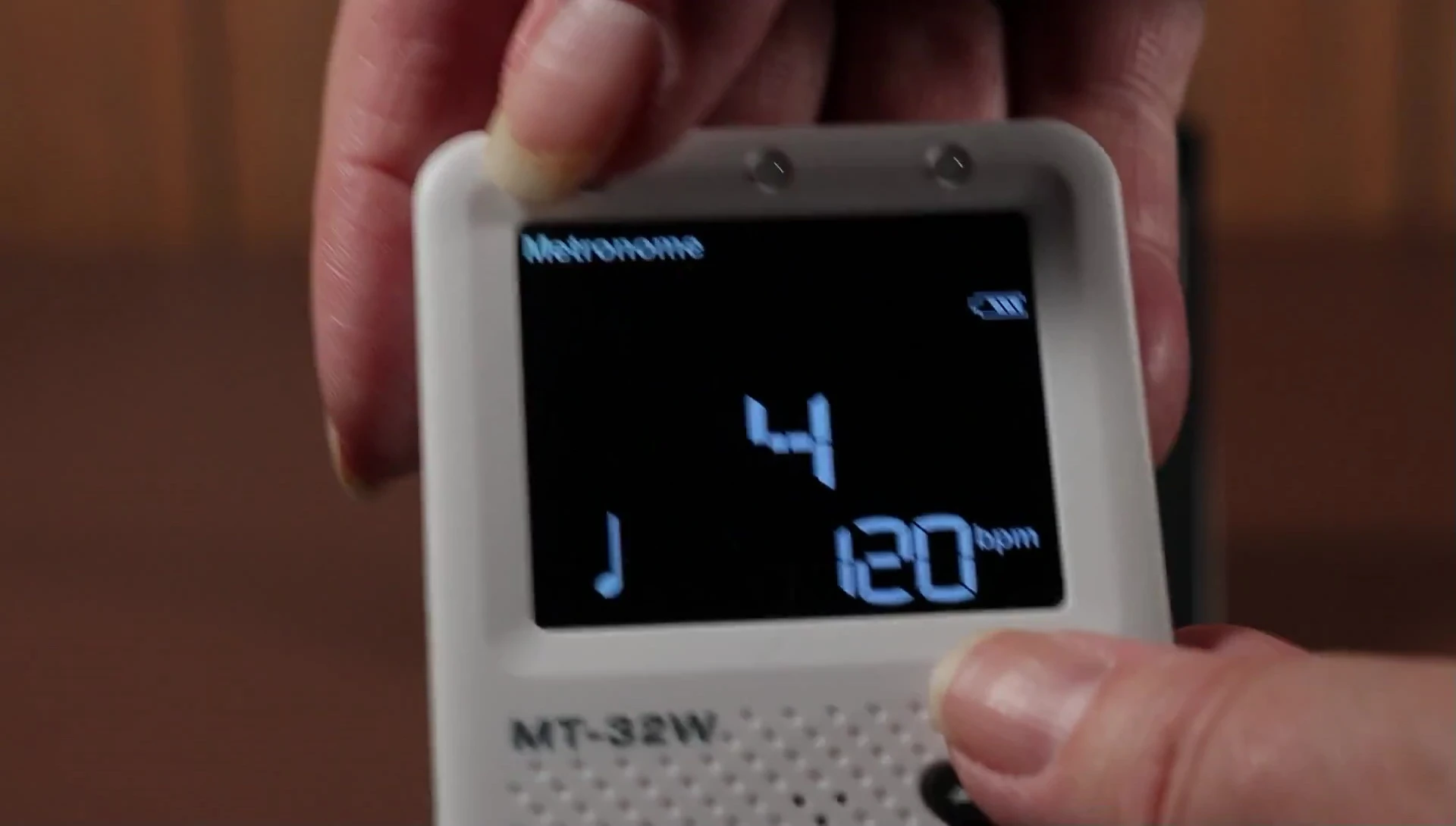 Electronic metronome with tuning capabilities