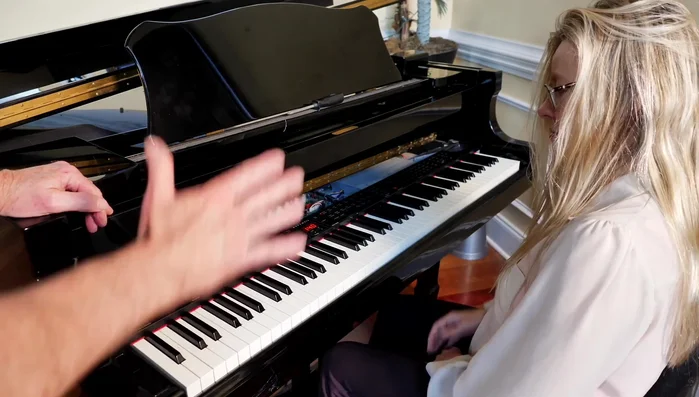 Test the repaired piano to verify the issue is resolved.