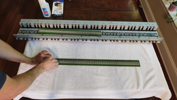 Clean the contact points and surrounding area on the circuit board with isopropyl alcohol and Q-tips. Pay particular attention to any debris or gunk buildup.